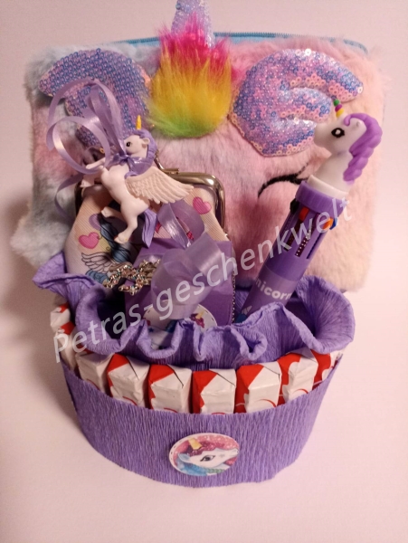 Gast oder Geburtstags Geschenk Schokoriegel Torte für Kinder